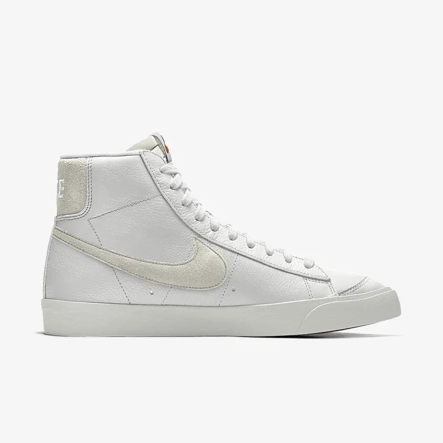 Giày Nike Blazer Mid '77 By You Nam Trắng